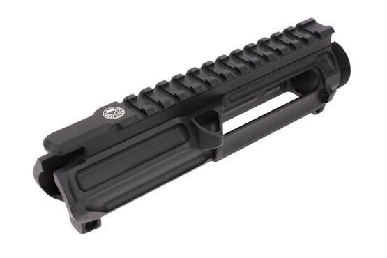The Battle Arms Development AR 15 upper receiver is compatible with Mil-Spec components